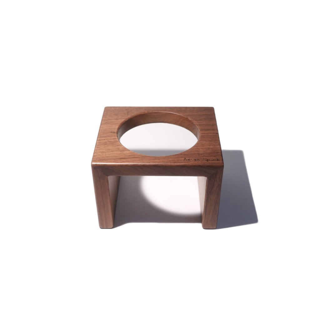 Solid Wood Cat Bowl Stand – Single or Double | Aevan Epoch