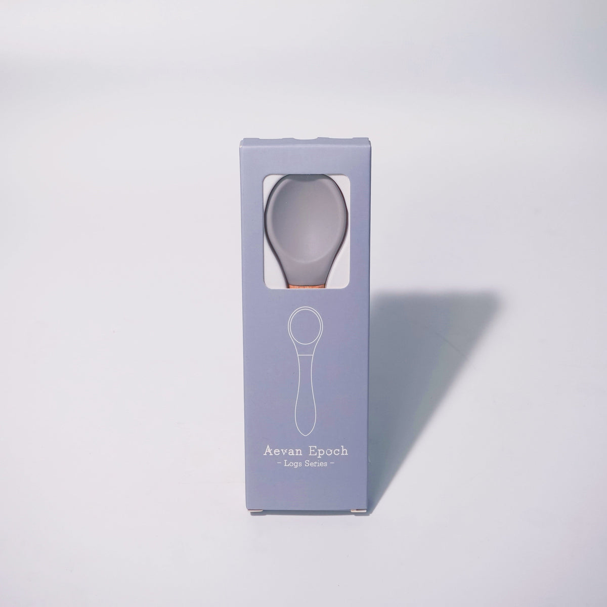 Silicone Cat Food Spoon with Beechwood Handle | Aevan Epoch