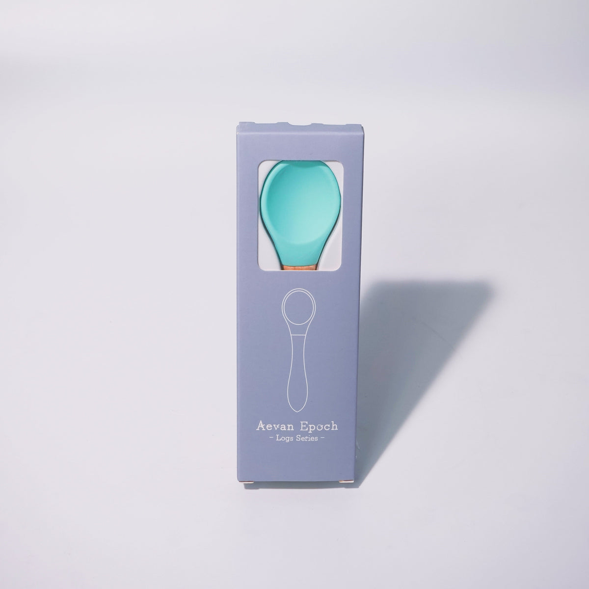 Silicone Cat Food Spoon with Beechwood Handle | Aevan Epoch