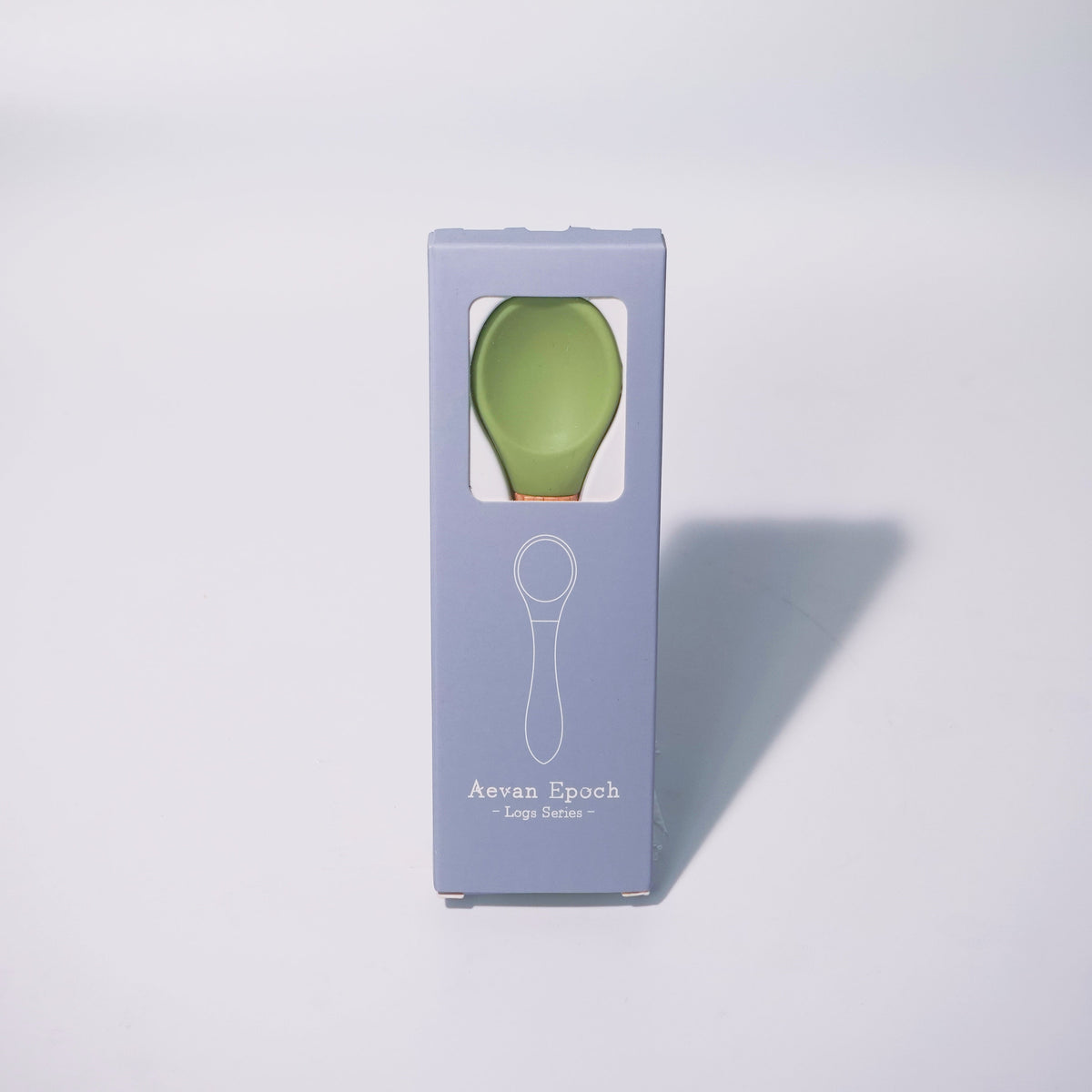 Silicone Cat Food Spoon with Beechwood Handle | Aevan Epoch