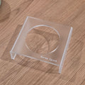 Frosted Acrylic Cat Bowl Stand | Aevan Epoch