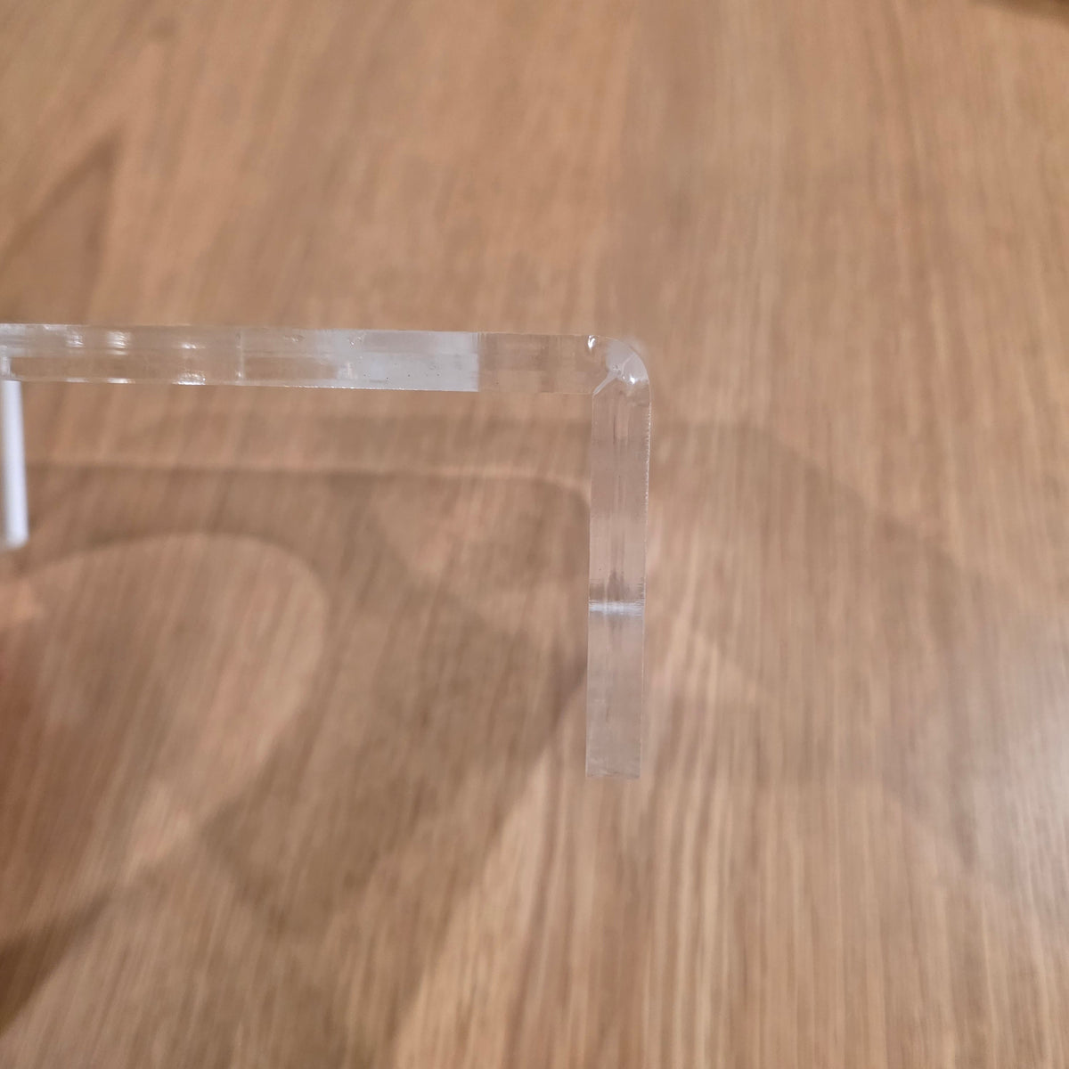 Frosted Acrylic Cat Bowl Stand | Aevan Epoch