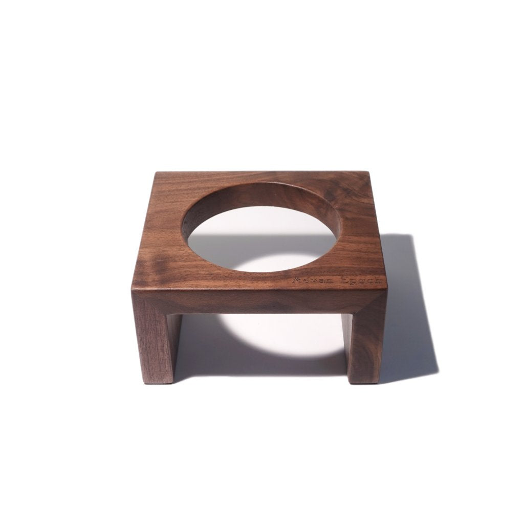 Solid Wood Cat Bowl Stand – Single or Double | Aevan Epoch