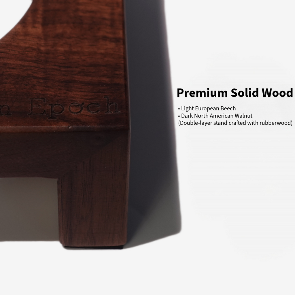 Solid Wood Cat Bowl Stand – Single or Double | Aevan Epoch