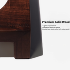 Solid Wood Cat Bowl Stand – Single or Double | Aevan Epoch